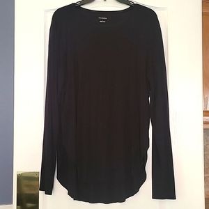 Ladies black long sleeve